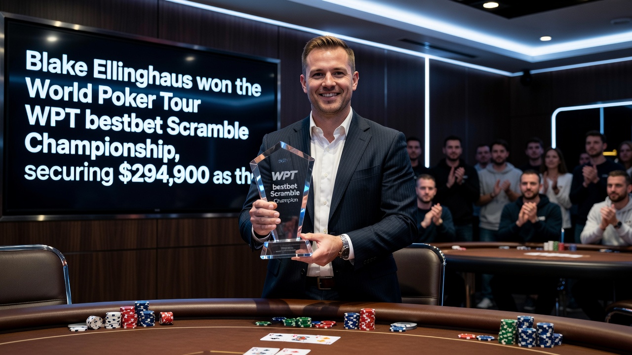 Final table action at a major WPT tournament event